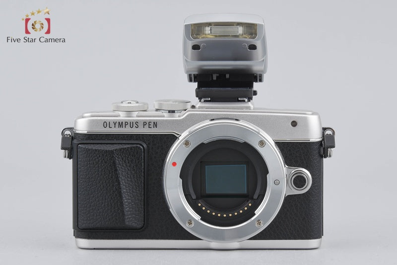 Count 1,436 Olympus PEN Lite E-PL7 Silver 16.1 MP Digital Mirrorless Camera