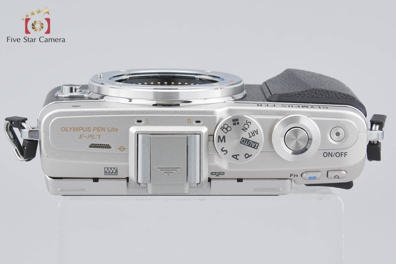 Count 1,436 Olympus PEN Lite E-PL7 Silver 16.1 MP Digital Mirrorless Camera