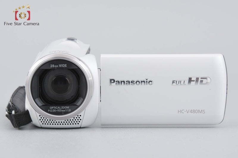Panasonic HC-V480MS White Digital Hi-Vision Video Camera