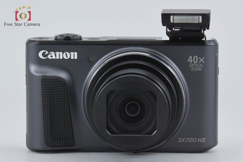 Canon PowerShot SX720 HS Black 20.3 MP Digital Camera w/ Box
