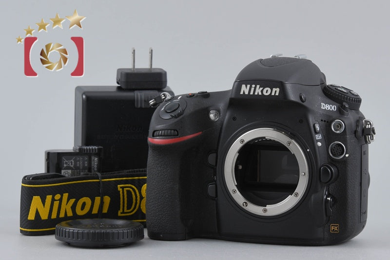 Nikon D800 36.3 MP Full Frame Digital SLR Camera Body