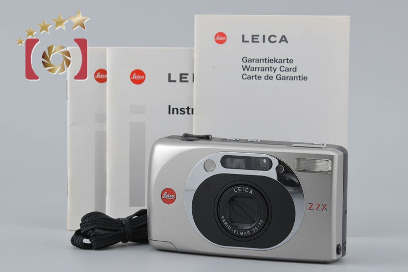 Leica Z2X Silver 35mm Point & Shoot Film Camera