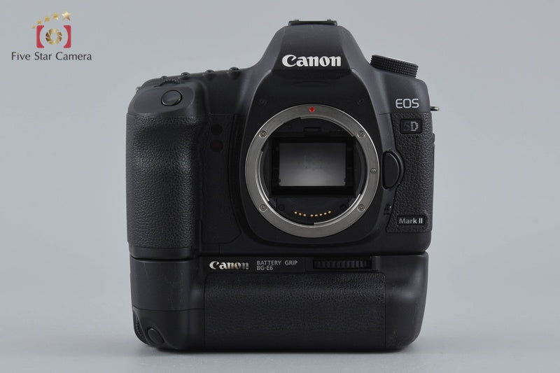 Canon EOS 5D Mark II 21.1 MP Full Frame DSLR Camera + BG-E6 Battery Grip