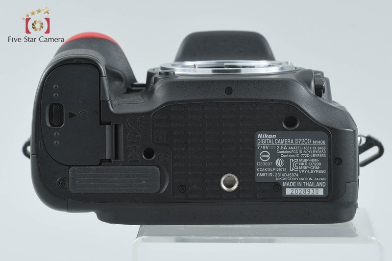 Nikon D7200 24.2 MP Digital SLR Camera Body w/ Box