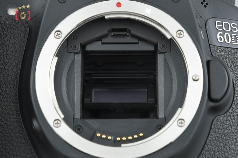 Canon EOS 60D 18.0 MP Digital SLR Camera 18-55 IS II Lens w/ Box