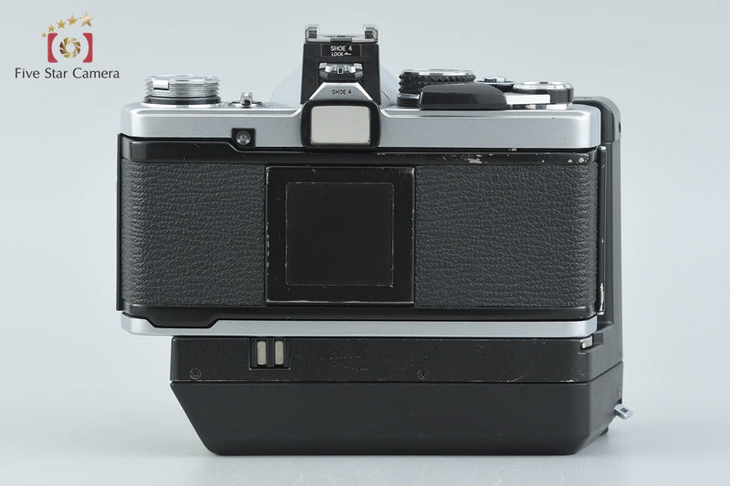 Olympus OM-2N Black 35mm SLR Film Camera Body + Winder 2