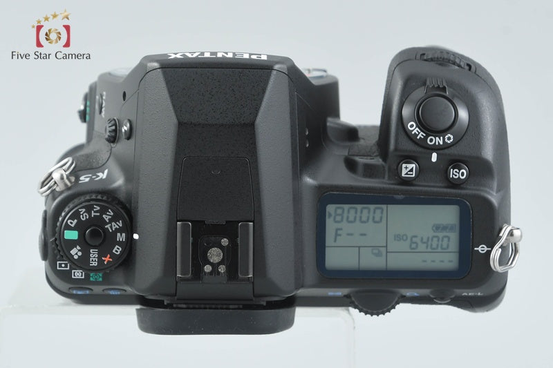 Pentax K-5 Black 16.3 MP Digital SLR Camera Body