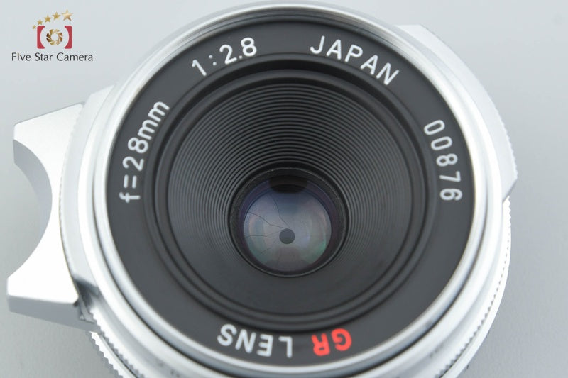 Ricoh GR Lens 28mm f/2.8 L39 LTM Leica Thread Mount