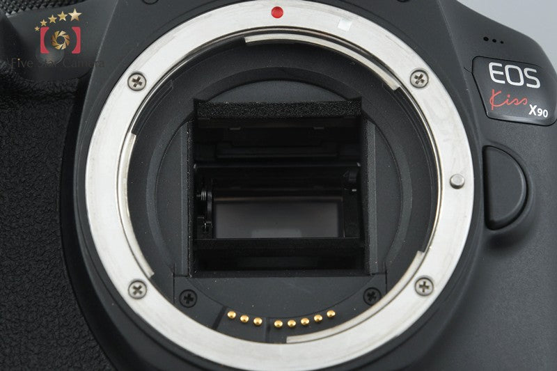 Canon EOS Kiss X90 / Rebel T7 / 2000D 24.1 MP DSLR 18-55 55-250 Lenses