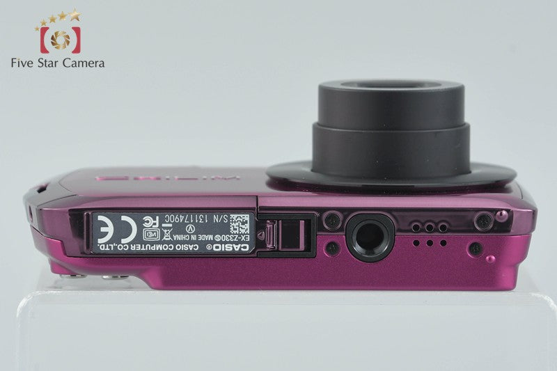 Casio EXILIM EX-Z330 Purple 12.1 MP Digital Camera