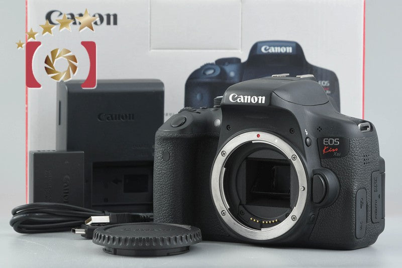 Canon EOS Kiss X8i / Rebel T6i / 750D 24.2 MP DSLR Camera Body w/ Box
