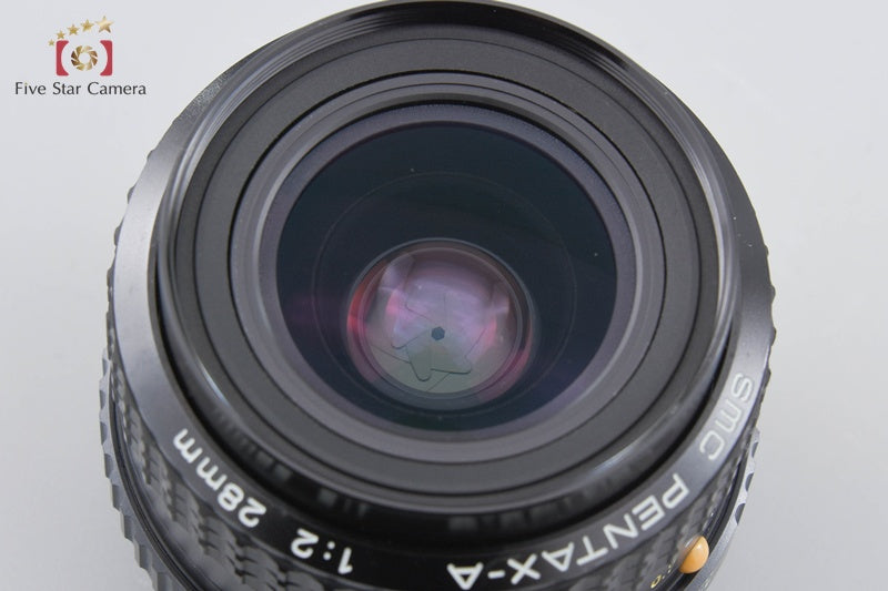 Pentax SMC A 28mm f/2 K Mount Lens