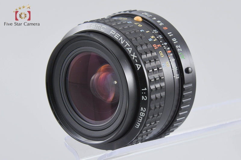 Pentax SMC A 28mm f/2 K Mount Lens