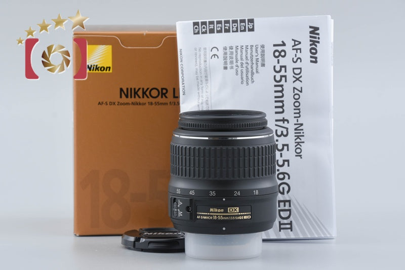 Nikon AF-S DX NIKKOR 18-55mm f/3.5-5.6 G II ED w/ Box