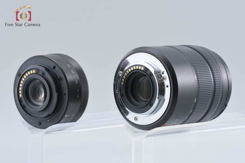 Panasonic LUMIX DC-G100DW 20.3 MP Digital Camera 12-32 45-150 Lenses w/ Box