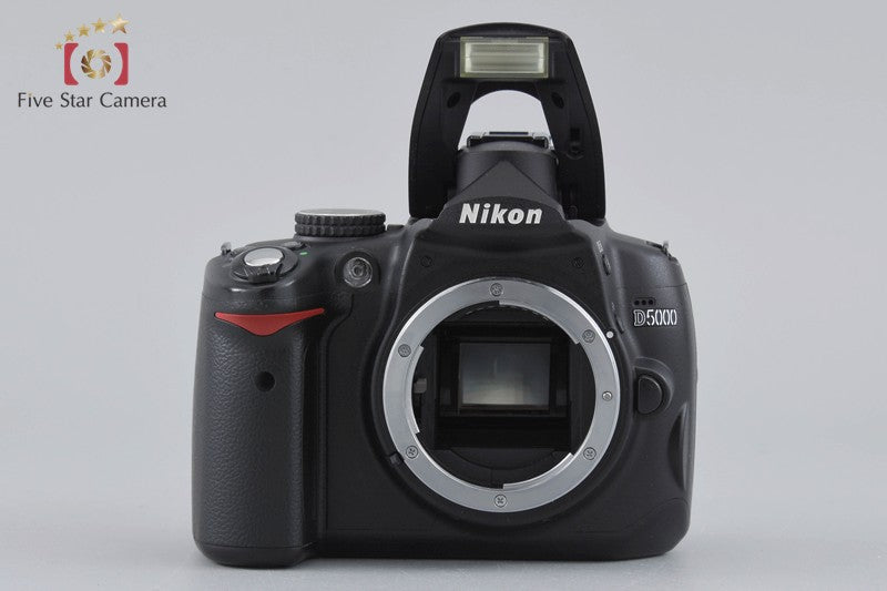 Shutter count 5,140 Nikon D5000 12.3 MP DSLR Camera 18-55 55-200 VR Lenses