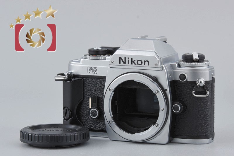 Nikon FG Silver 35mm SLR Film Camera Body