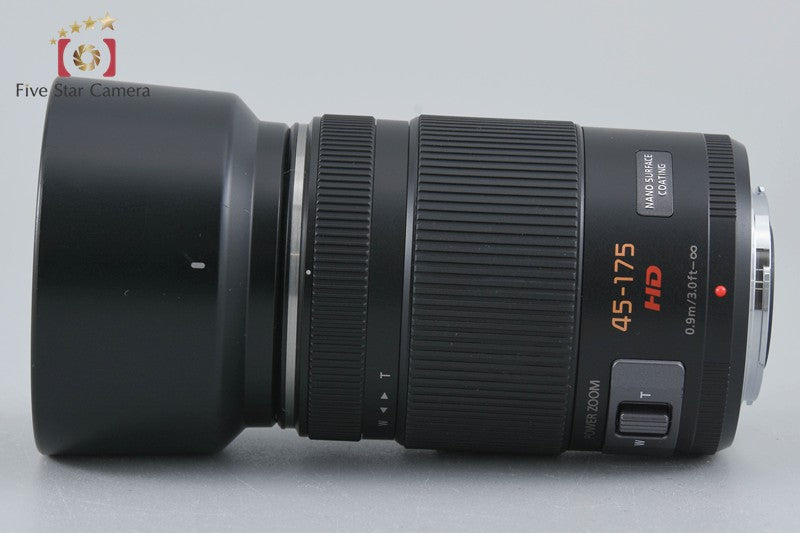 Panasonic LUMIX G X VARIO 45-175mm f/4-5.6 ASPH. POWER O.I.S. H-PS45175 Black