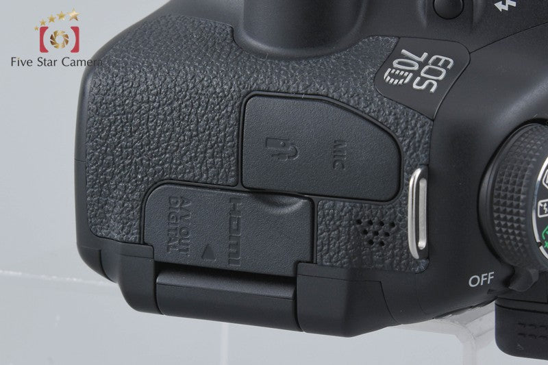 Canon EOS 70D 20.2 MP Digital SLR Camera Body