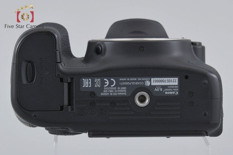 Canon EOS 70D 20.2 MP Digital SLR Camera Body