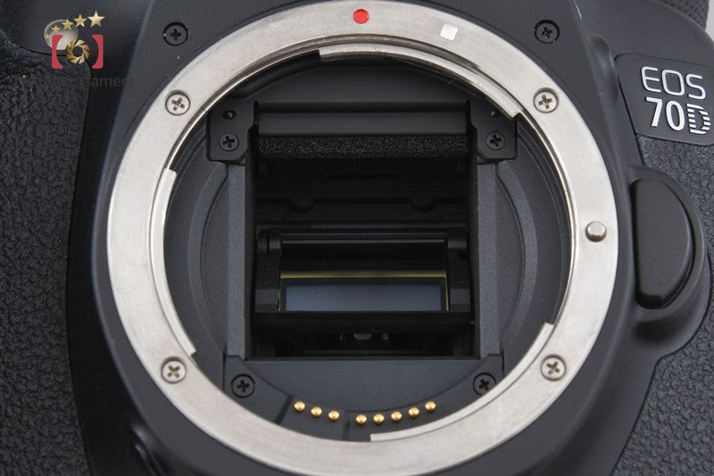 Canon EOS 70D 20.2 MP Digital SLR Camera Body