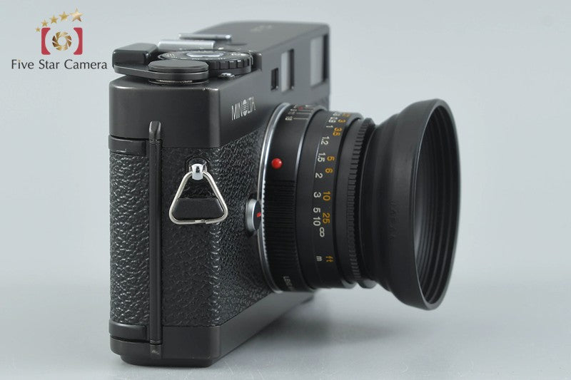 Minolta CLE 35mm Rangefinder Film Camera + M-ROKKOR 40mm f/2 2025.12 Overhauled!