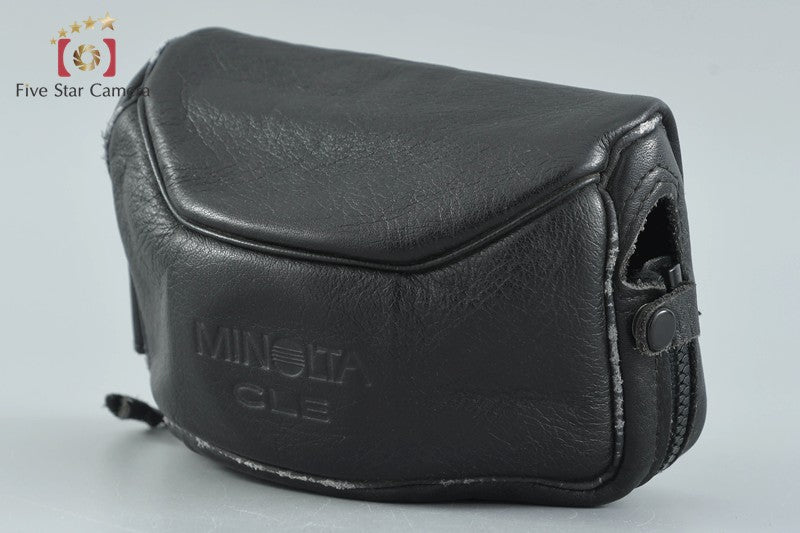 Minolta CLE 35mm Rangefinder Film Camera + M-ROKKOR 40mm f/2 2025.12 Overhauled!