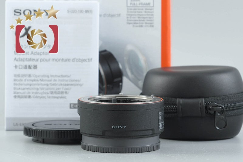 Sony Alpha LA-EA5 Mount Adapter A-mount Lenses to E-mount w/ Box