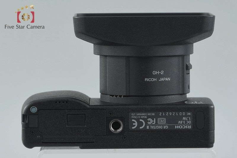 Shutter count 255 Ricoh GR Digital III 10.0 MP Digital Camera