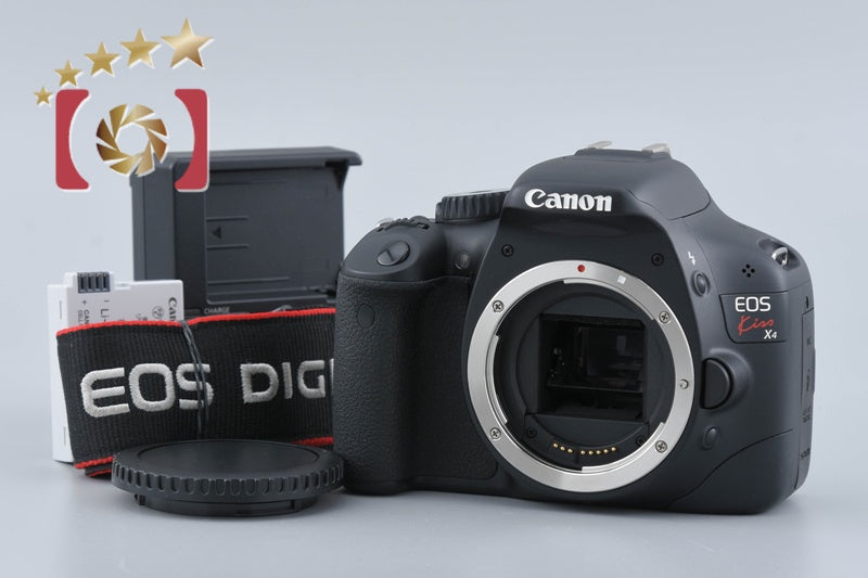 Count 3,359 Canon EOS Kiss X4 / Rebel T2i / 550D 18.0 MP DSLR Camera Body