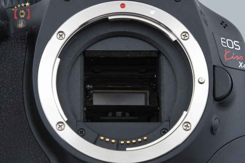 Count 3,359 Canon EOS Kiss X4 / Rebel T2i / 550D 18.0 MP DSLR Camera Body