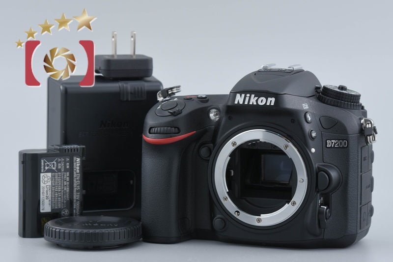 Shutter count 291 Nikon D7200 24.2 MP Digital SLR Camera Body