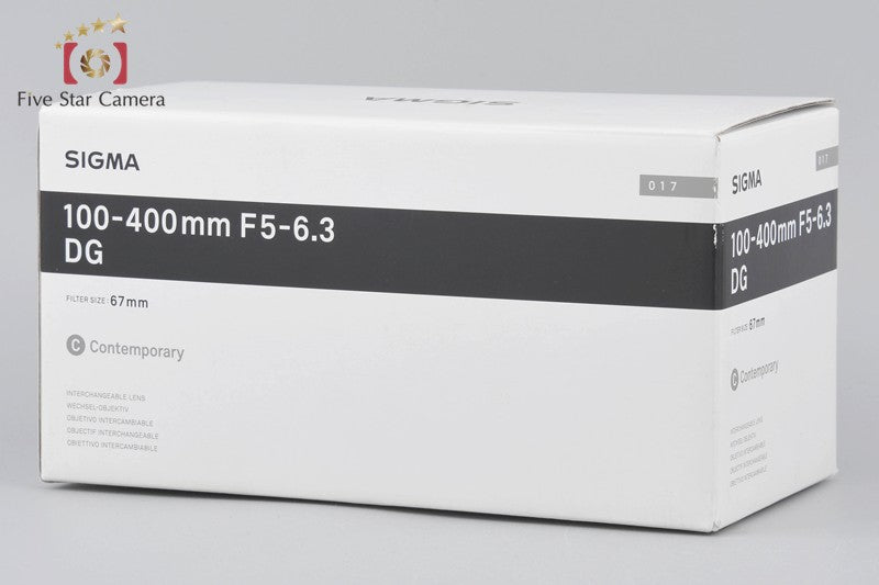 Sigma 100-400mm f/5-6.3 DG OS HSM Contemporary for Canon w/ Box