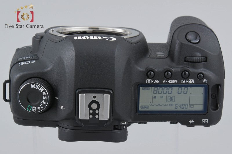 Count 1,640 Canon EOS 5D Mark II 21.1 MP Full Frame DSLR Camera Body w/ Box