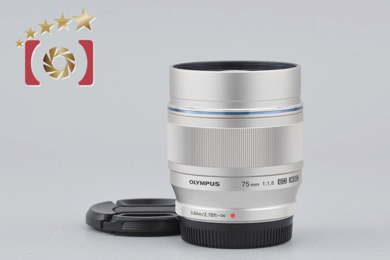 Olympus M.ZUIKO DIGITAL ED 75mm f/1.8 Silver