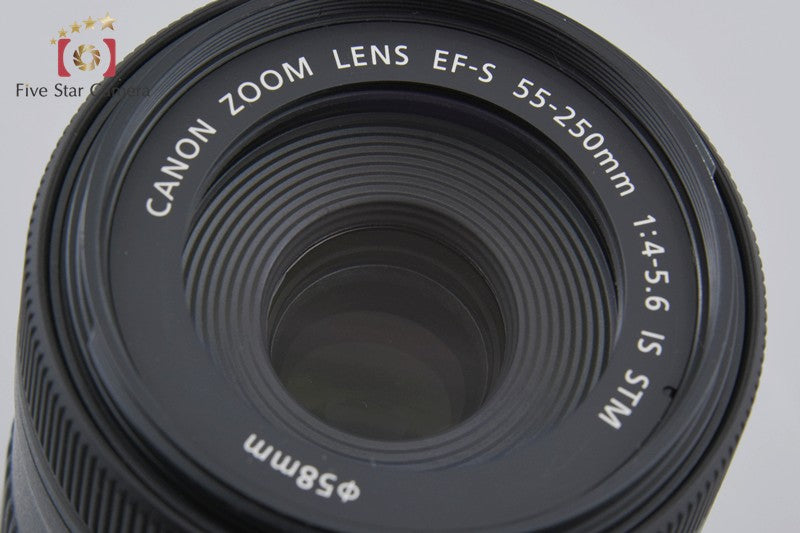 Canon EF-S 55-250mm f/4-5.6 IS STM