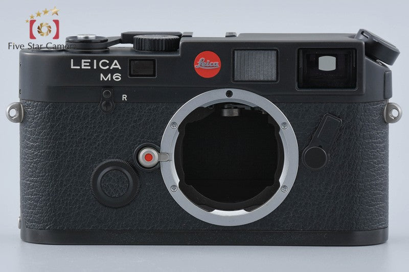 Leica M6 Black 35mm Rangefinder Film Camera Body