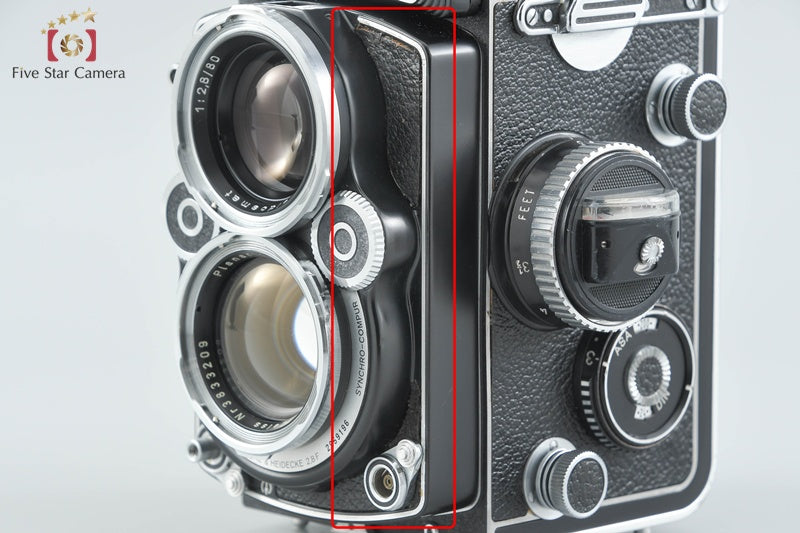 Rolleiflex 2.8F White Face TLR Film Camera Planar 80mm f/2.8 2025.12 Overhauled!