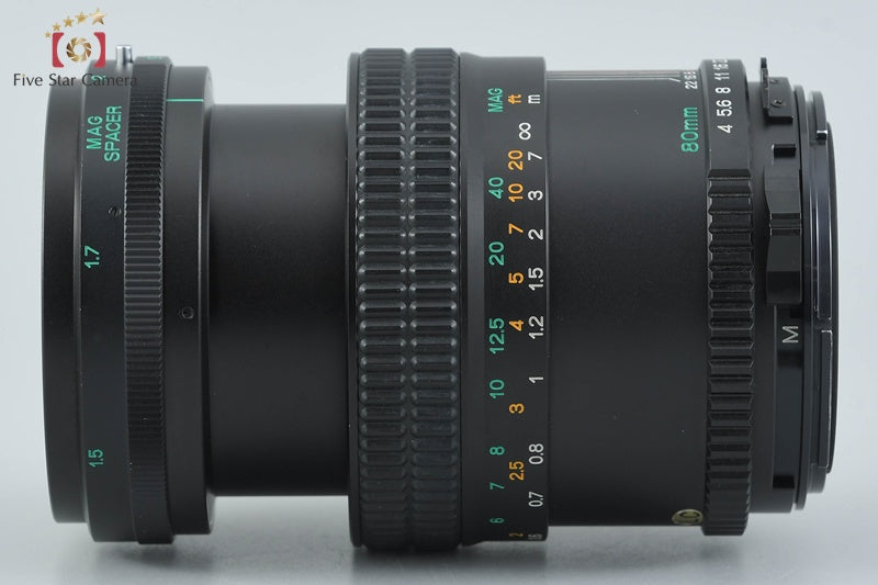 Mamiya SEKOR MACRO C 80mm f/4 N for 645 w/ Box