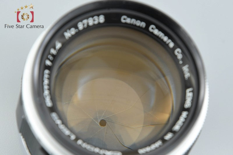 Canon 50mm f/1.4 L39 Leica Thread Mount Lens