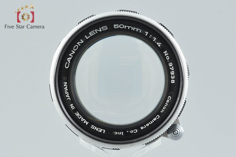 Canon 50mm f/1.4 L39 Leica Thread Mount Lens