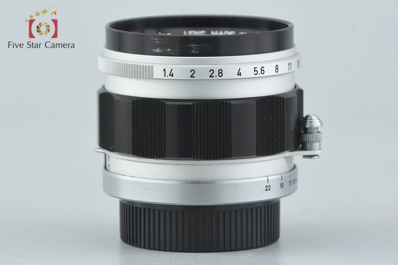 Canon 50mm f/1.4 L39 Leica Thread Mount Lens