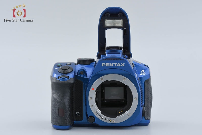 PENTAX K-30 Crystal Blue 16.3 MP DSLR Camera Body