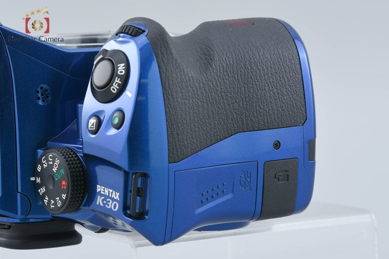 PENTAX K-30 Crystal Blue 16.3 MP DSLR Camera Body