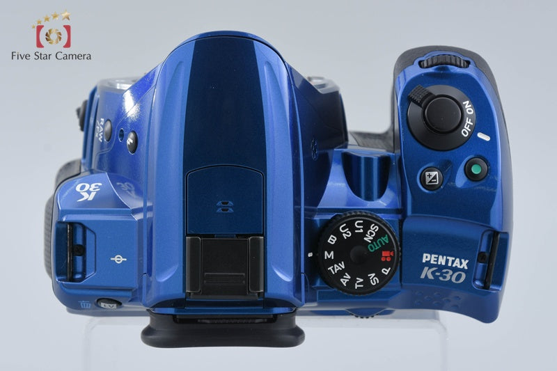PENTAX K-30 Crystal Blue 16.3 MP DSLR Camera Body
