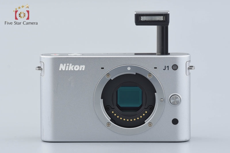 Nikon 1 J1 Silver 10.1 MP Digital Camera 10-30 Lens