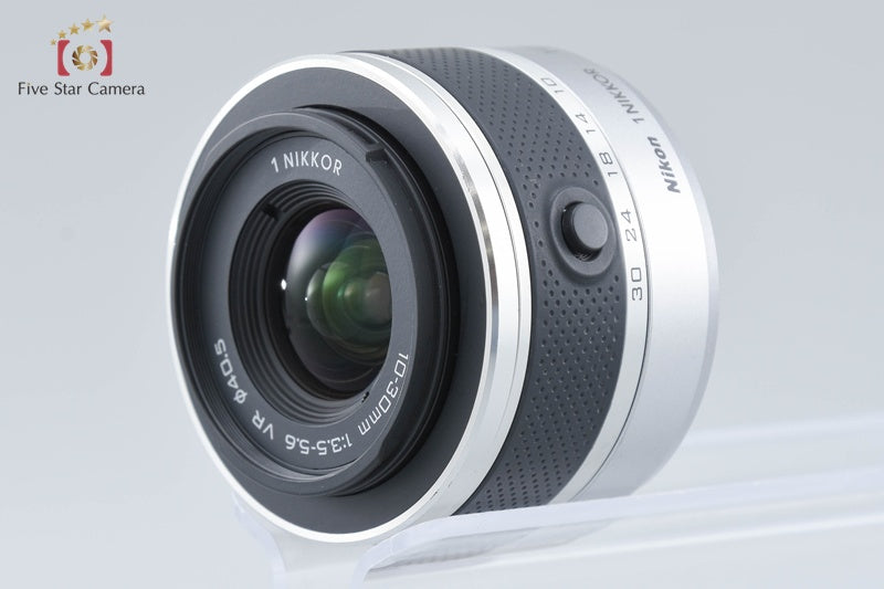 Nikon 1 J1 Silver 10.1 MP Digital Camera 10-30 Lens