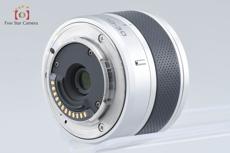 Nikon 1 J1 Silver 10.1 MP Digital Camera 10-30 Lens