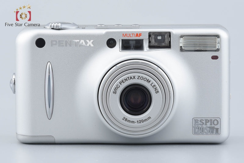 Pentax ESPIO 120SWII Silver 35mm Point & Shoot Film Camera