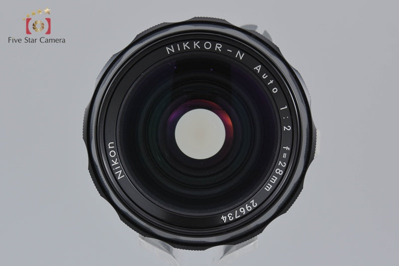 Nikon NIKKOR-N Auto 28mm f/2 Non Ai Lens + M2 Close-up Ring